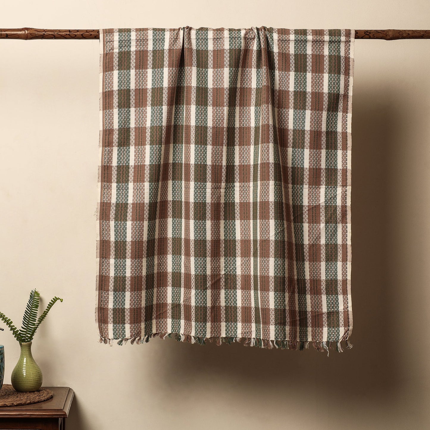 Multicolor - Alampur Handloom Cotton Bath Towel