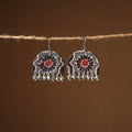 Aliya Ghungroo Work Fabart Earrings 