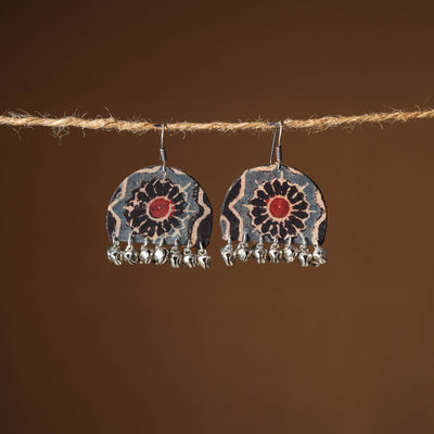 Aliya Ghungroo Work Fabart Earrings 