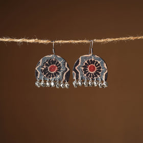 Aliya Ghungroo Work Fabart Earrings 