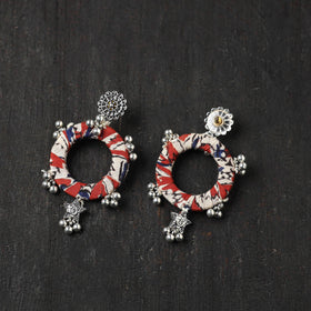 Multicolor - aliya gs fabart handmade earrings - handcrafted