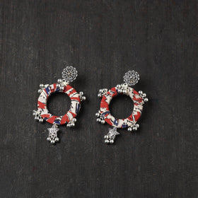 Multicolor - aliya gs fabart handmade earrings - handcrafted