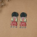 Amaira ghungroo work fabart handmade earrings - handcrafted