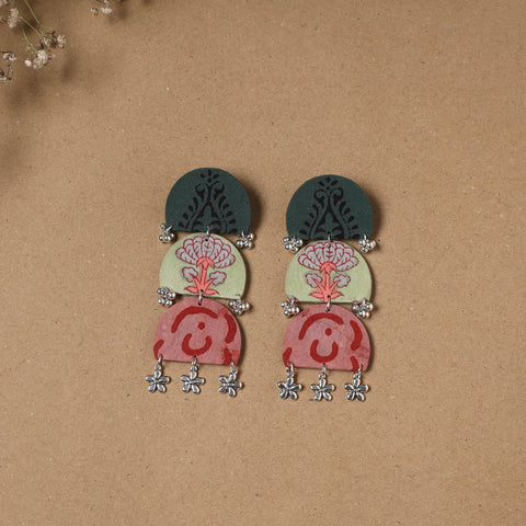 Amaira ghungroo work fabart handmade earrings - handcrafted