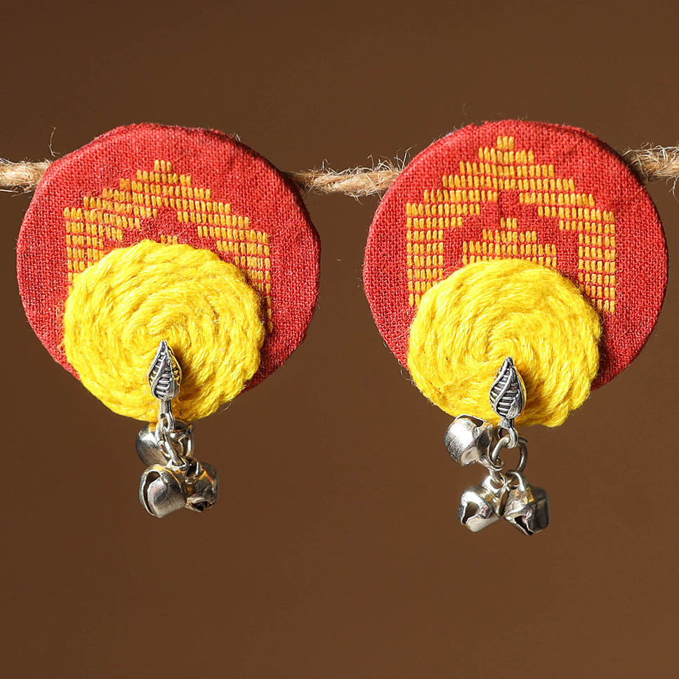 Nikhat Thread Work GS Fabart Earrings 