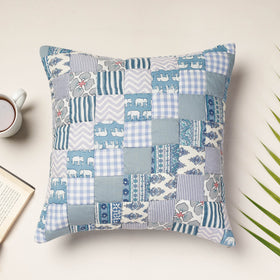  Applique Quilted Cotton Cushion Cover Online at iTokri.com