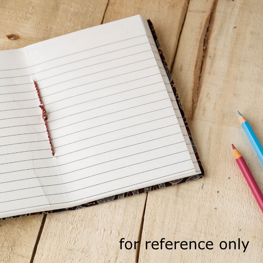Buy Art Block Print Fabric Cover Handmade Paper Notebook Online at iTokri.com