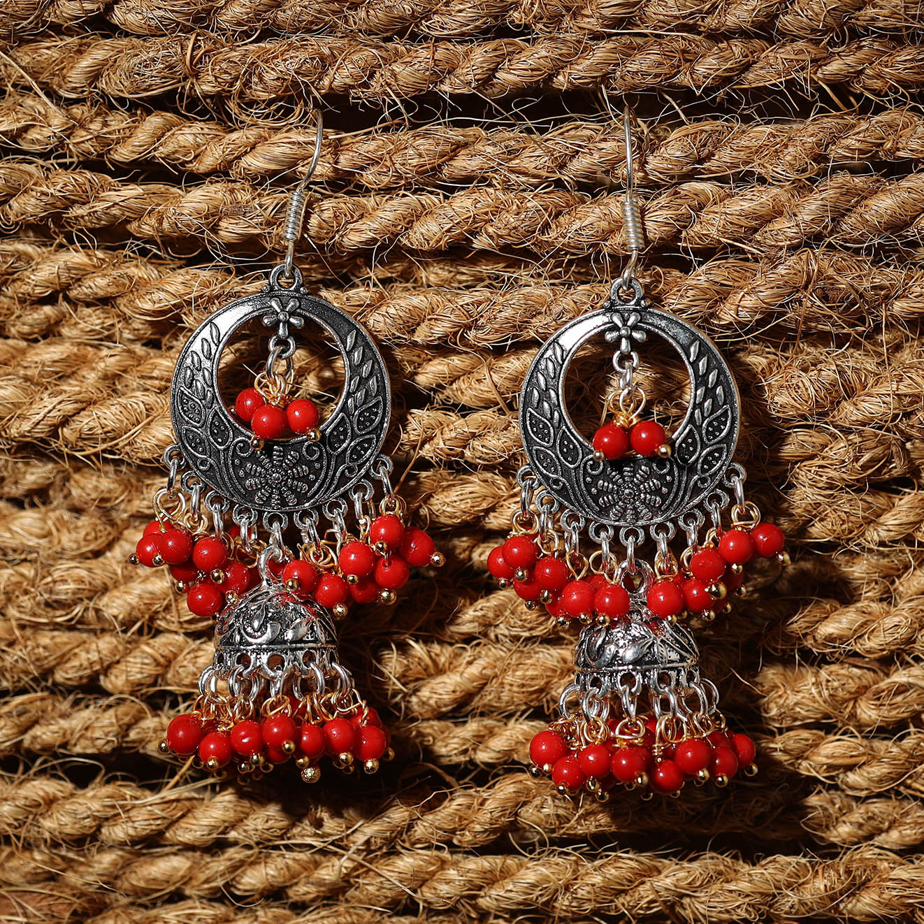 Multicolor - ayaat handcrafted gs beaded earrings