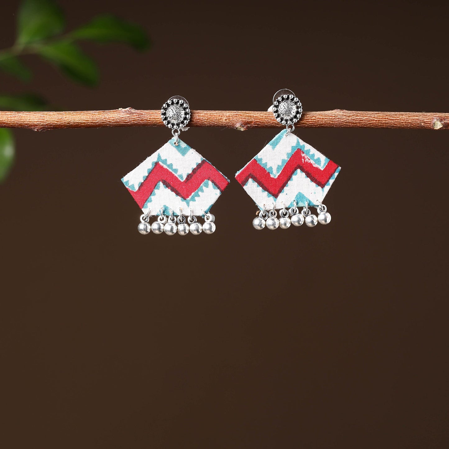 Buy Ayaat Handcrafted GS Fabart Earrings