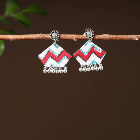 Buy Ayaat Handcrafted GS Fabart Earrings