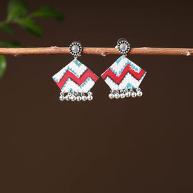Buy Ayaat Handcrafted GS Fabart Earrings
