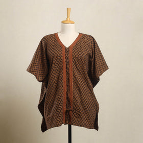 Buy Multicolor Bagh Block Print Cotton Kaftan