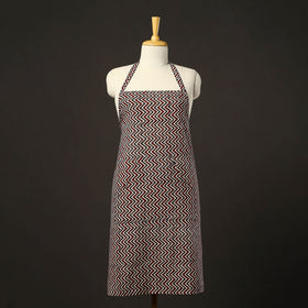 Multicolor - bagh cotton apron with pocket 27 - handcrafted