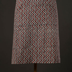 Multicolor - bagh cotton apron with pocket 27 - handcrafted