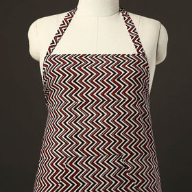 Multicolor - bagh cotton apron with pocket 27 - handcrafted