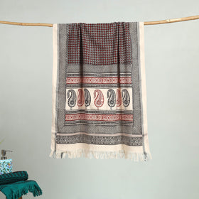 Bagh Hand Block Print Cotton Handloom Towel