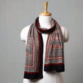 Multicolor Bagh Hand Block Printed Cotton Stole 