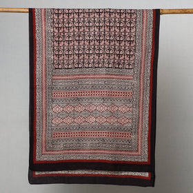 Multicolor Bagh Hand Block Printed Cotton Stole 