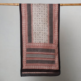 Multicolor Bagh Hand Block Printed Cotton Stole 