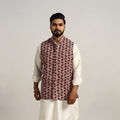 Buy Multicolor Bagh Print Nehru Jacket for Men