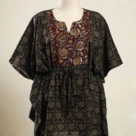 Multicolor - bagh patchwork cotton kaftan (short) 36