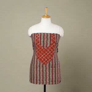 Buy Multicolor Bagh Print Patchwork Cotton Kurta Material