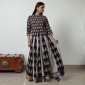  Bagh Print Skirt 