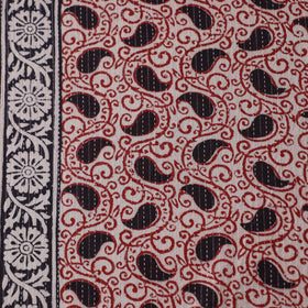 Buy Bagh Block Printed Kantha Style Cotton Fabric 17 Online at iTokri.com