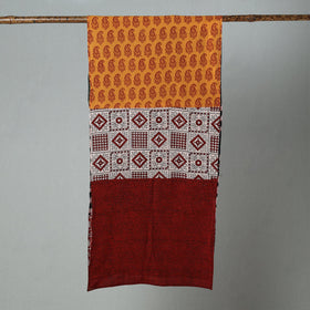  Bagh Block Printed Patchwork Cotton Stole 12 
