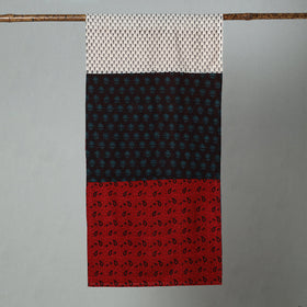  Bagh Block Printed Patchwork Cotton Stole 13 