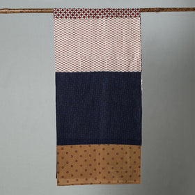  Bagh Block Printed Patchwork Cotton Stole 20 