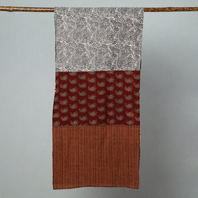  Bagh Block Printed Patchwork Cotton Stole 21 