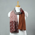  Bagh Block Printed Patchwork Cotton Stole 21 