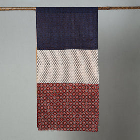  Bagh Block Printed Patchwork Cotton Stole 41 