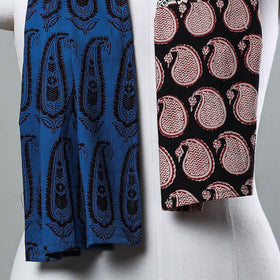 Multicolor Bagh Block Printed Patchwork Cotton Stole