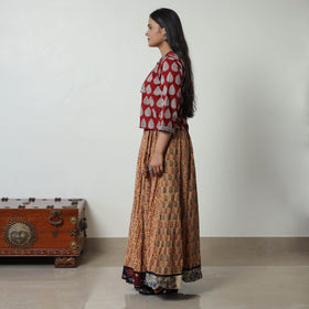 Multicolor - bagh skirt with 24 kali patchwork 03