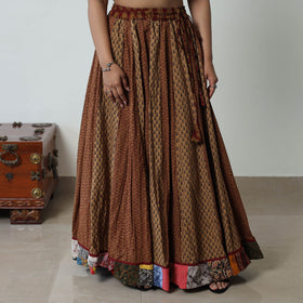 Multicolor - bagh skirt with 24 kali patchwork 05