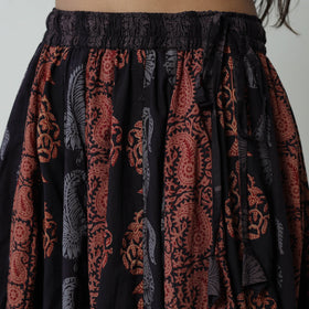 Multicolor - bagh skirt with 24 kali patchwork 06