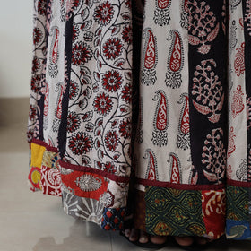 Multicolor - bagh skirt with 24 kali patchwork 10