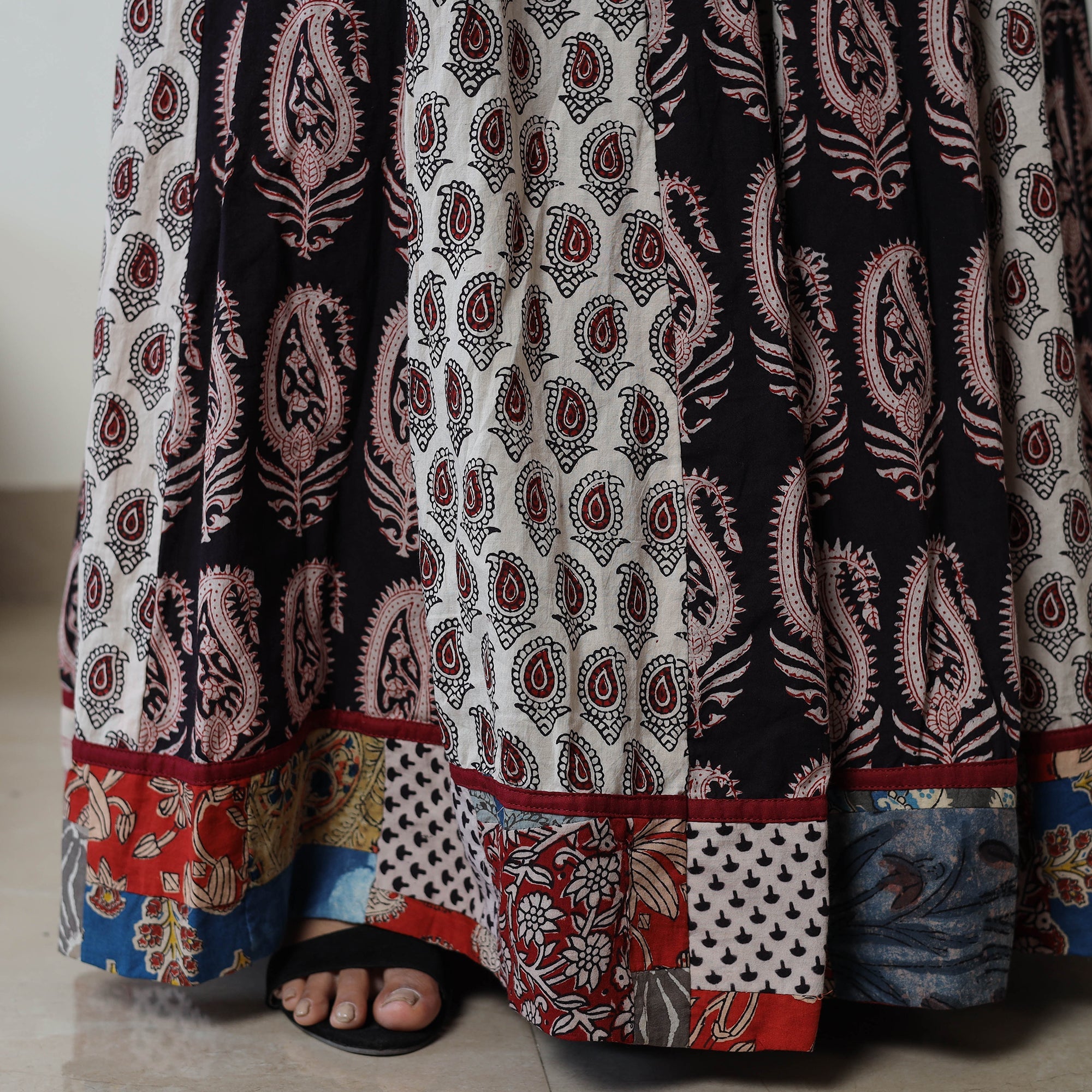  Bagh Print Skirt 