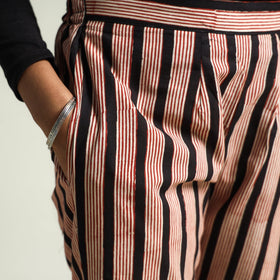  Bagru Block Printed Cotton Tapered Pant 
