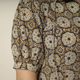 Buy Bagru Block Printed Cotton Tiered Dress 12 Online at iTokri.com