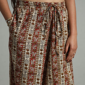  Bagru Block Print Cotton Elasticated Harem Pant