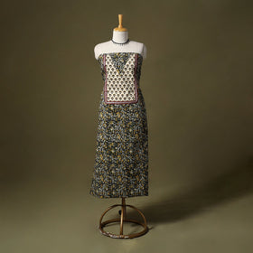 Bagru Print Cotton Unstitched Kurta Material