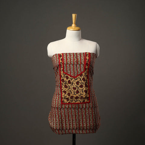 Multicolor - bagru cotton unstitched kurta material