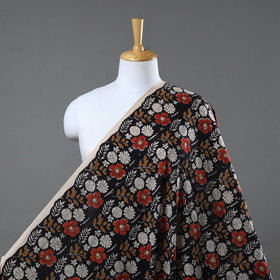  Multicolor Bagru Dabu Print Fabric in Cotton 