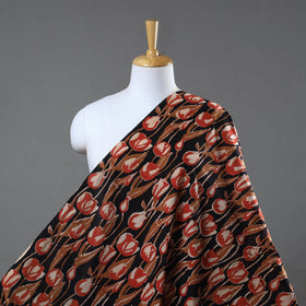  Multicolor Bagru Dabu Print Fabric in Cotton 