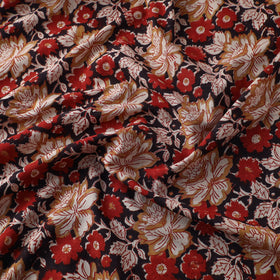  Multicolor Bagru Dabu Print Fabric in Cotton 