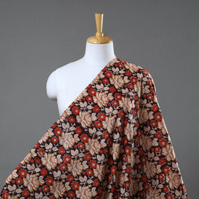  Multicolor Bagru Dabu Print Fabric in Cotton 