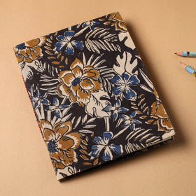 Multicolor Bagru Fabric Cover Handmade Paper Notebook